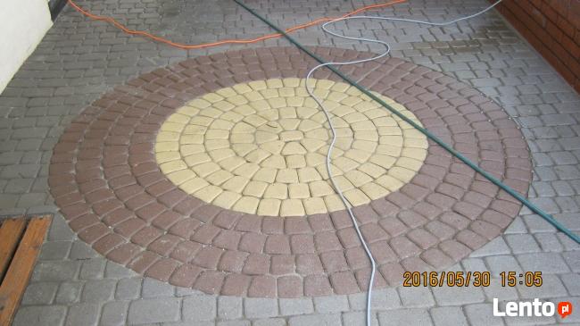 Czyszczenie kostki brukowej i granitowej