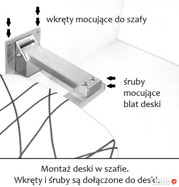 NOWOŚĆ! Deska do prasowania wbudowana do szafy