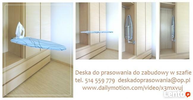 NOWOŚĆ! Deska do prasowania wbudowana do szafy