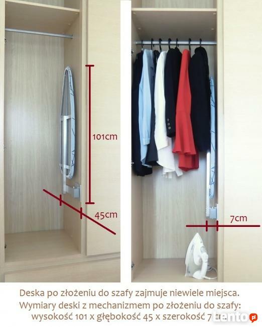 NOWOŚĆ! Deska do prasowania wbudowana do szafy