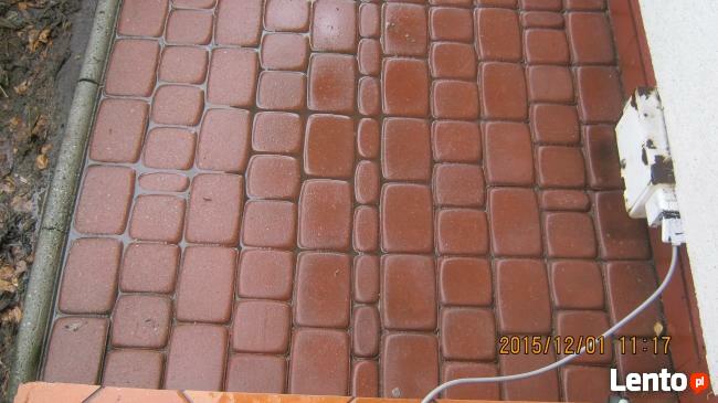 Czyszczenie kostki brukowej i granitowej