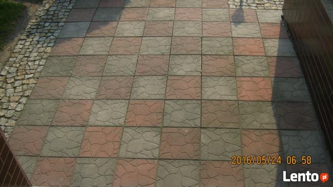 Czyszczenie kostki brukowej i granitowej