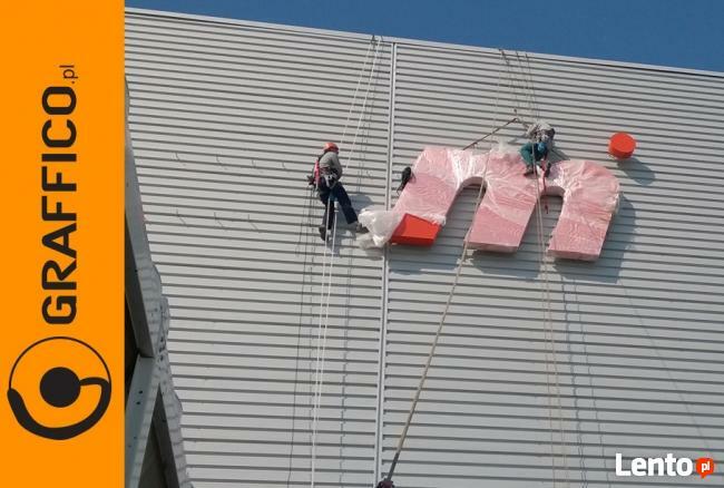 Aluminiowe litery 3D, podświetlenie led _ GRAFFICO