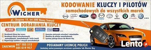Dorabianie i kodowanie kluczy Samochodowych - Nowy Tomyśl