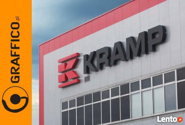 Aluminiowe litery 3D, podświetlenie led _ GRAFFICO