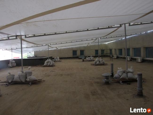 Przezroczysta plandeka ściana foliowa na wymiar Warszawa