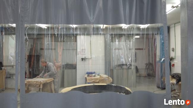 Przezroczysta plandeka ściana foliowa na wymiar Warszawa