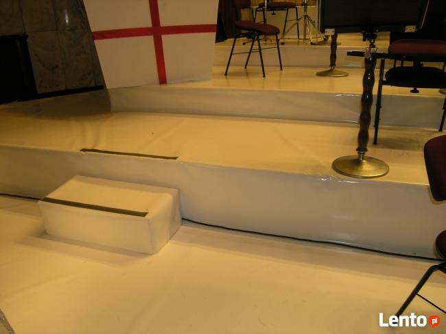 Przezroczysta plandeka ściana foliowa na wymiar Warszawa