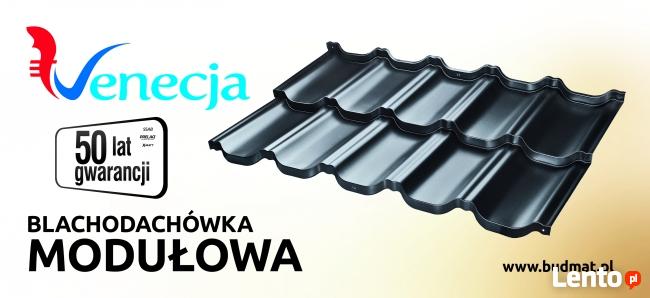 Blachodachówka VENECJA 50 lat gw. Modułowa szwedzka blacha!