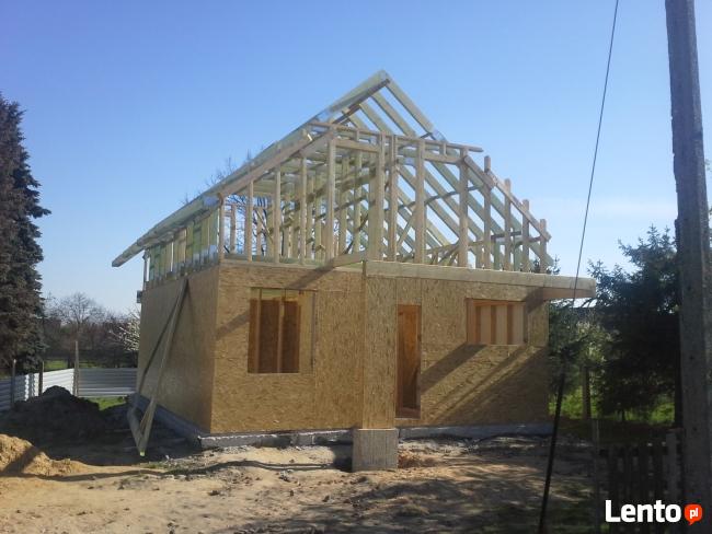 Dom szkieletowy - konstrukcja drewniana domu szkieletowego