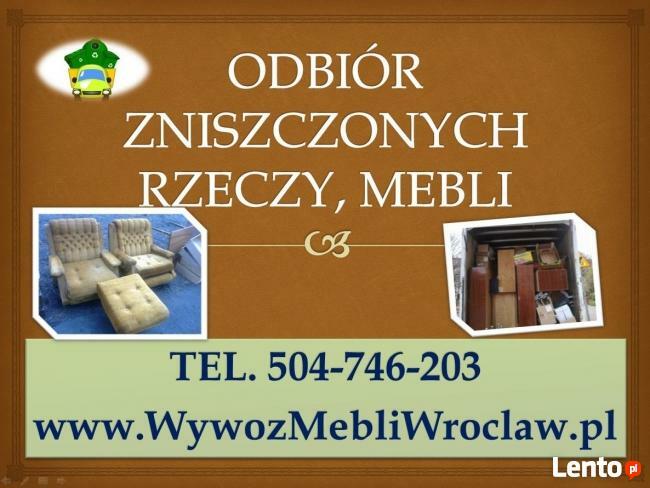Wywóz gabarytów, tel 504-746-203, Wrocław, odbiór odpadów