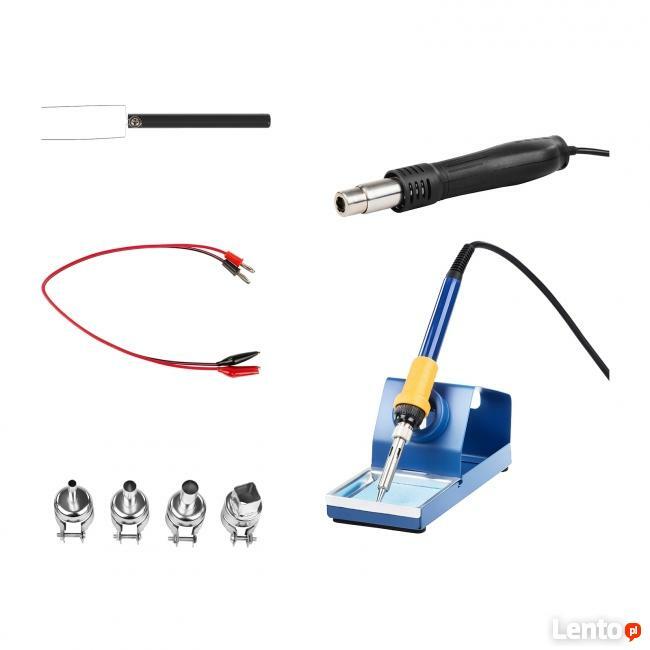 Cyfrowa stacja lutownicza lutownica dysza HOT AIR