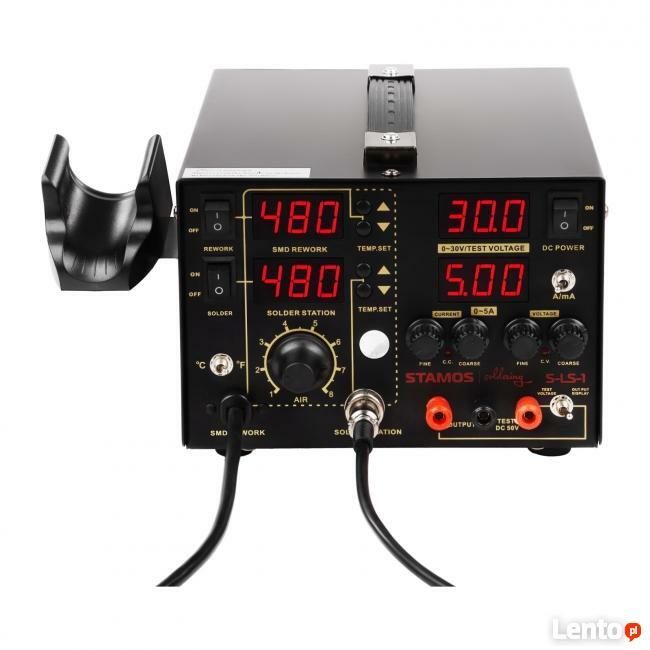 Cyfrowa stacja lutownicza lutownica dysza HOT AIR