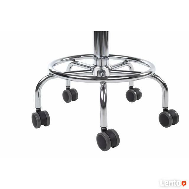 Hoker krzesło siodłowe kosmetyczne obrotowe beżowe