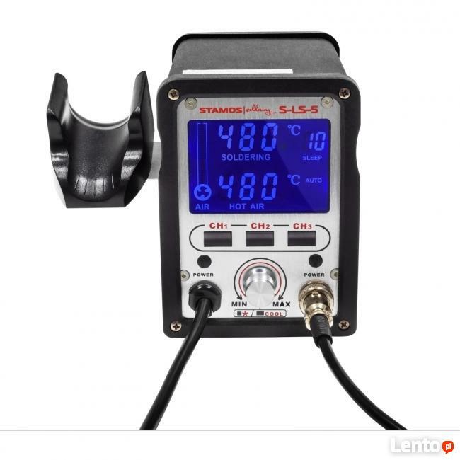 Profesjonalna stacja lutownicza hot air kolba lupa