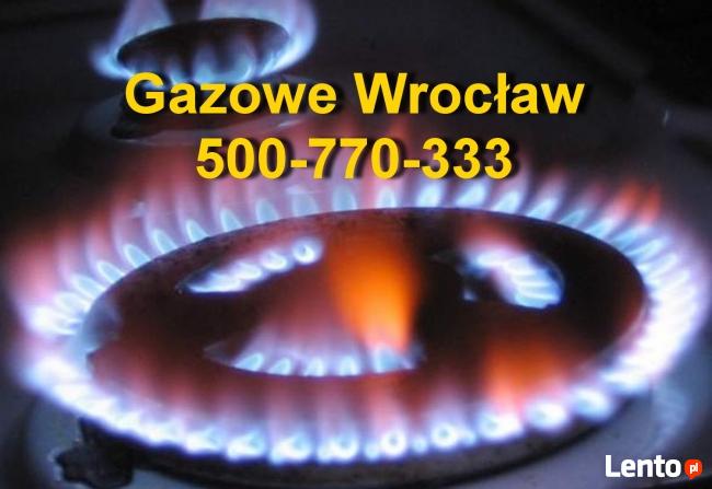 Gazowe usługi Wrocław 500770333 podlączenie kuchenki płyty