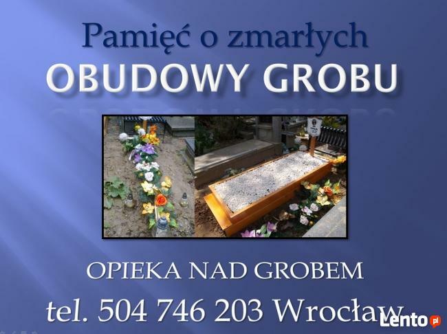 Rama drewniana na grób, tel 504-746-203, pomnik tymczasowy,