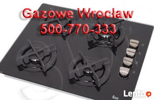Gazowe usługi Wrocław 500770333 podlączenie kuchenki płyty