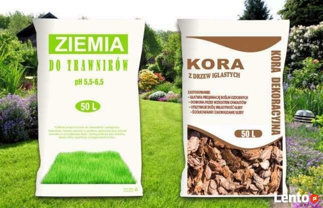 Worki foliowe na korę, worki foliowe na ziemię, torf