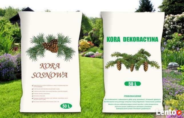 Worki foliowe na korę, worki foliowe na ziemię, torf