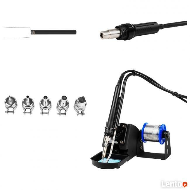 Lutownica stacja lutownicza kolba + HOT AIR