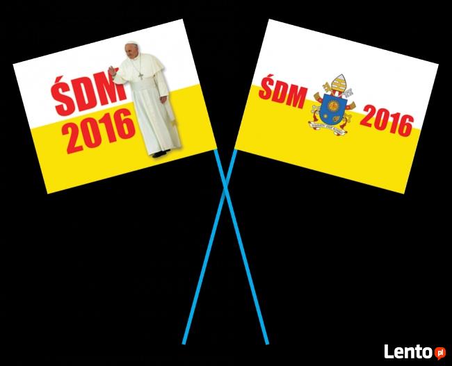Chorągiewki Papieskie na Światowe Młodzieży pamiątka ŚDM2016