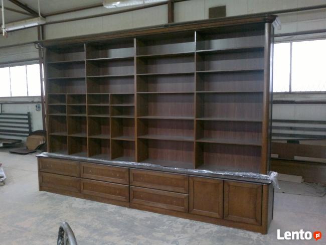 Regał Biblioteka Na Zamówienie Producent Mebli Radomsko K łódź