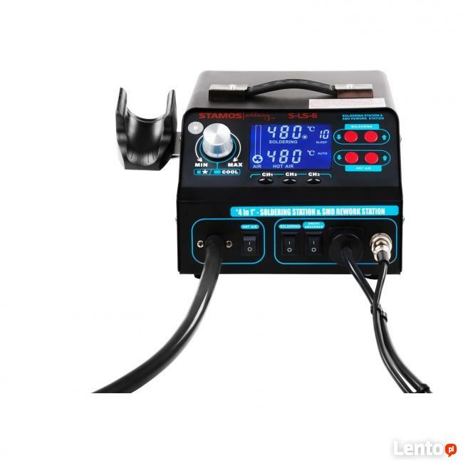 Lutownica stacja lutownicza kolba + HOT AIR