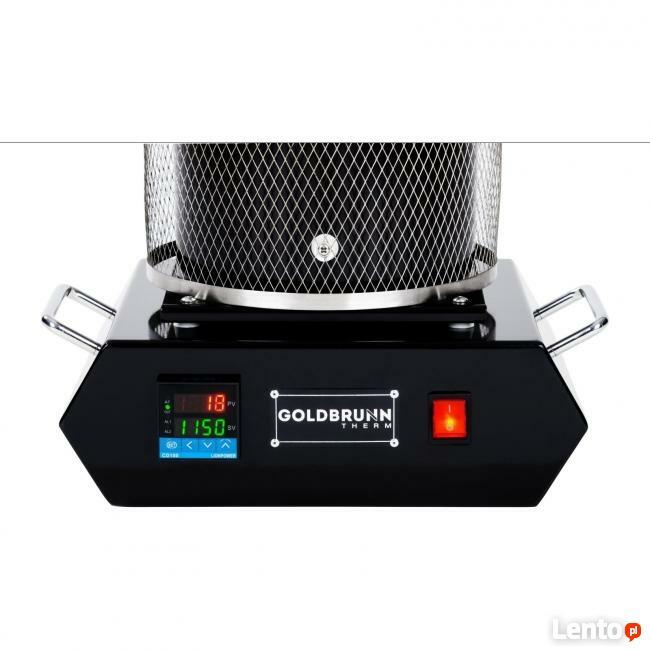 Profesjonalny piec tyglowy 1kg 1100°C 1900W