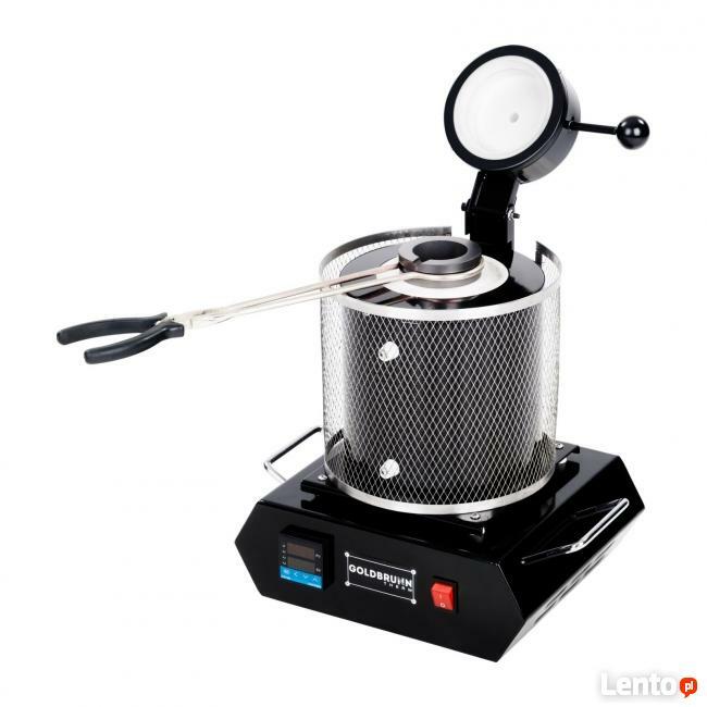 Profesjonalny piec tyglowy 1kg 1100°C 1900W