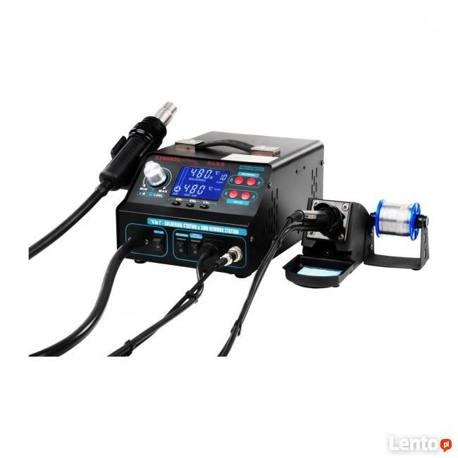 Lutownica stacja lutownicza kolba + HOT AIR