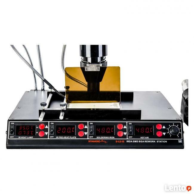 Lutownica 4 w 1 stacja lutownicza profesjonalna PCB