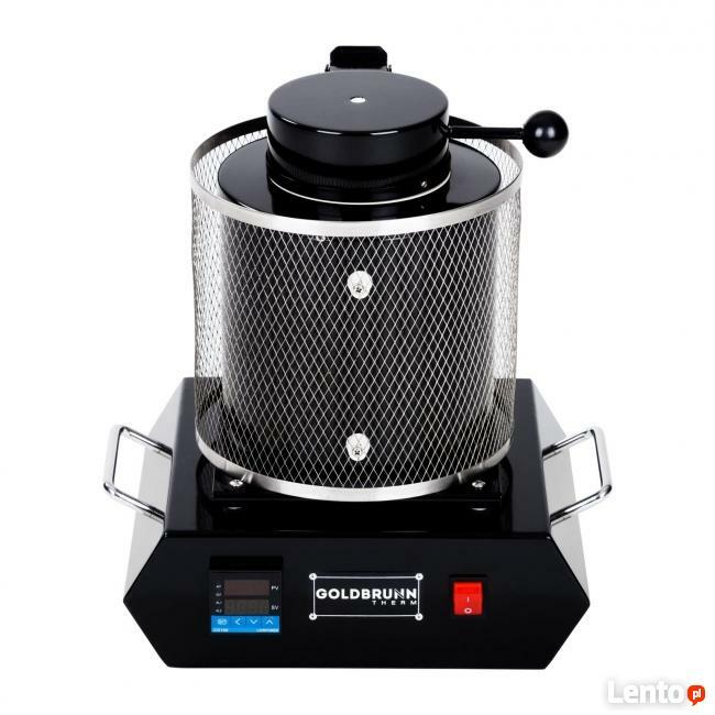 Profesjonalny piec tyglowy 1kg 1100°C 1900W