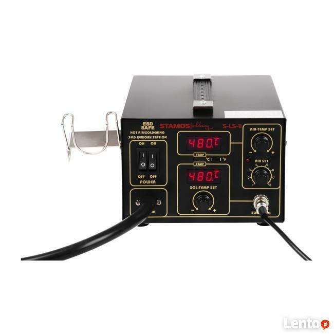 Lutownica stacja lutownicza kolba lutownicza + dysze hot air