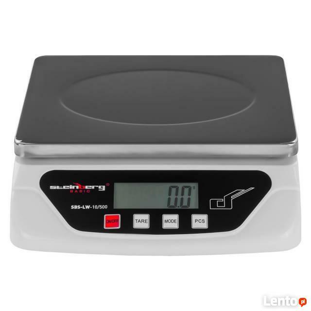 Mobilna waga listowa magazynowa zliczanie 10kg / 0,5g
