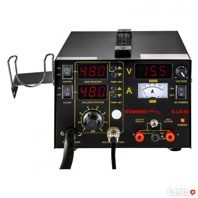 Lutownica kolba lutownicza + dysza na gorące powietrze