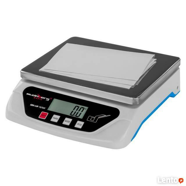 Mobilna waga listowa magazynowa zliczanie 10kg / 0,5g