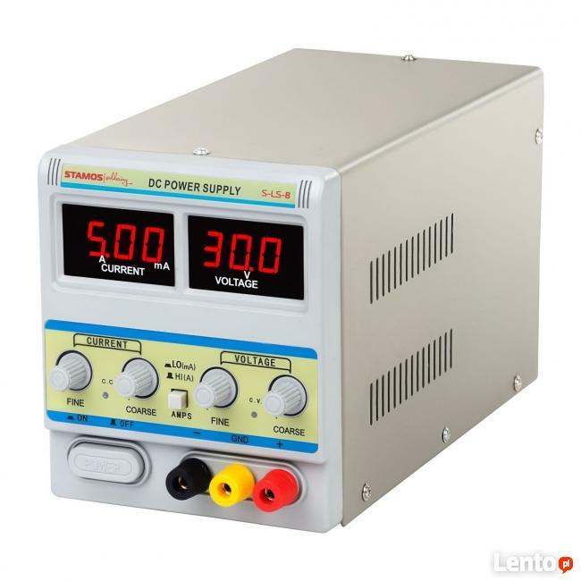 Zasilacz laboratoryjny DC 0-30V 5A