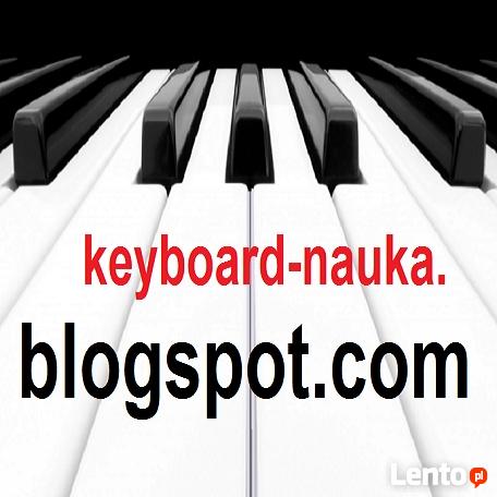 Nauka gry przez internet - pianino, keyboard