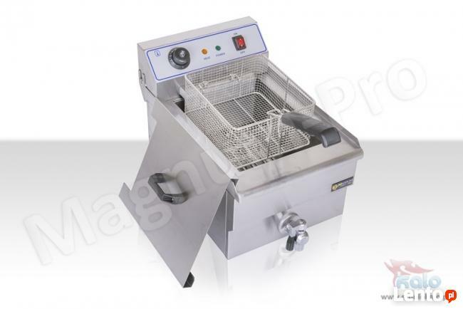 Frytownica profesjonalna frytkownica 13L z kranikiem
