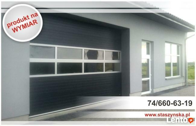 BRAMY SEGMENTOWE OCIEPLANE GARAŻOWE, PRZEMYSŁOWE, ROLOWANE