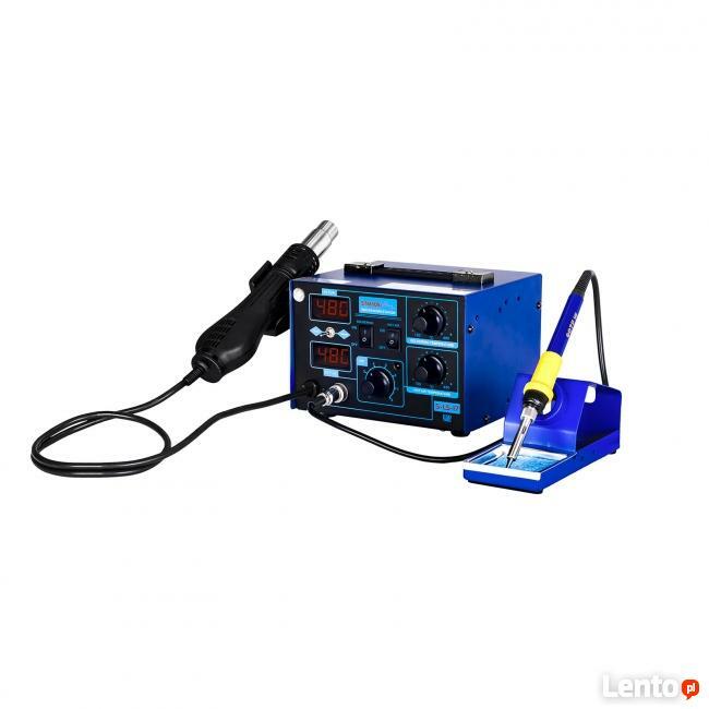 Lutownica stacja lutownicza + kolba + HOT AIR