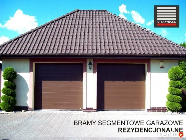 BRAMY SEGMENTOWE OCIEPLANE GARAŻOWE, PRZEMYSŁOWE, ROLOWANE
