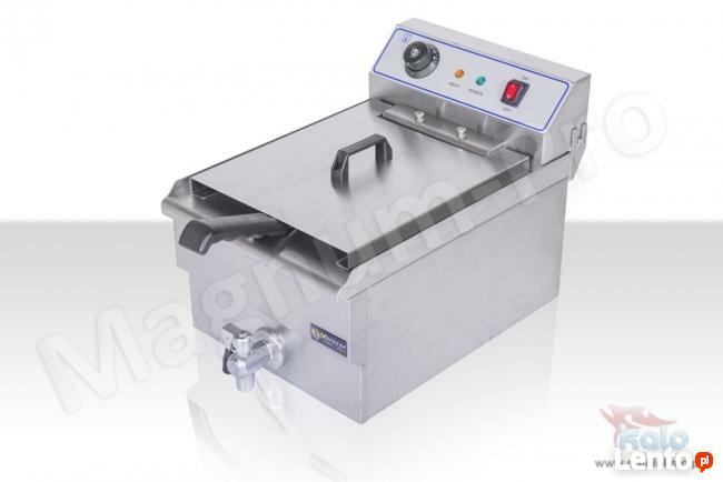 Frytownica profesjonalna frytkownica 13L z kranikiem
