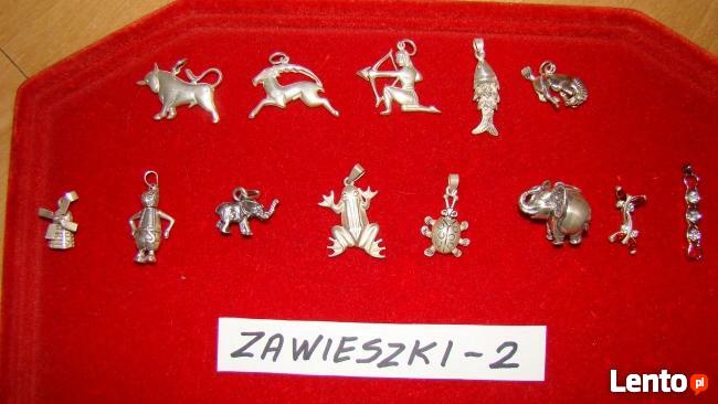 Zawieszki wisiorki srebro 925 kolekcja 1 i 2 wyprzedaż