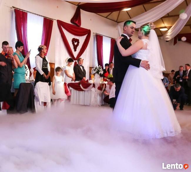 Pierwszy taniec w chmurach, ciężki dym, mgła na wesele!