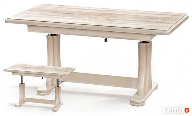 Ławostół Rozkładany || 4 Kolory || Wenge, Dąb Sonoma, Kaszta