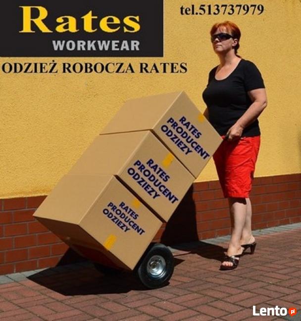 Fartuchy laboratoryjne cena 20 zł. netto RATES Producent