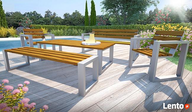 Duży Drewniany || Stół Ogrodowy || 180x75 || New Design
