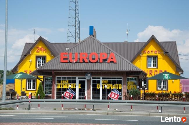 Zajazd EUROPA przy drodze 92 Poznań - Warszawa